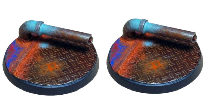 Effetto dei pennelli weathering GSW